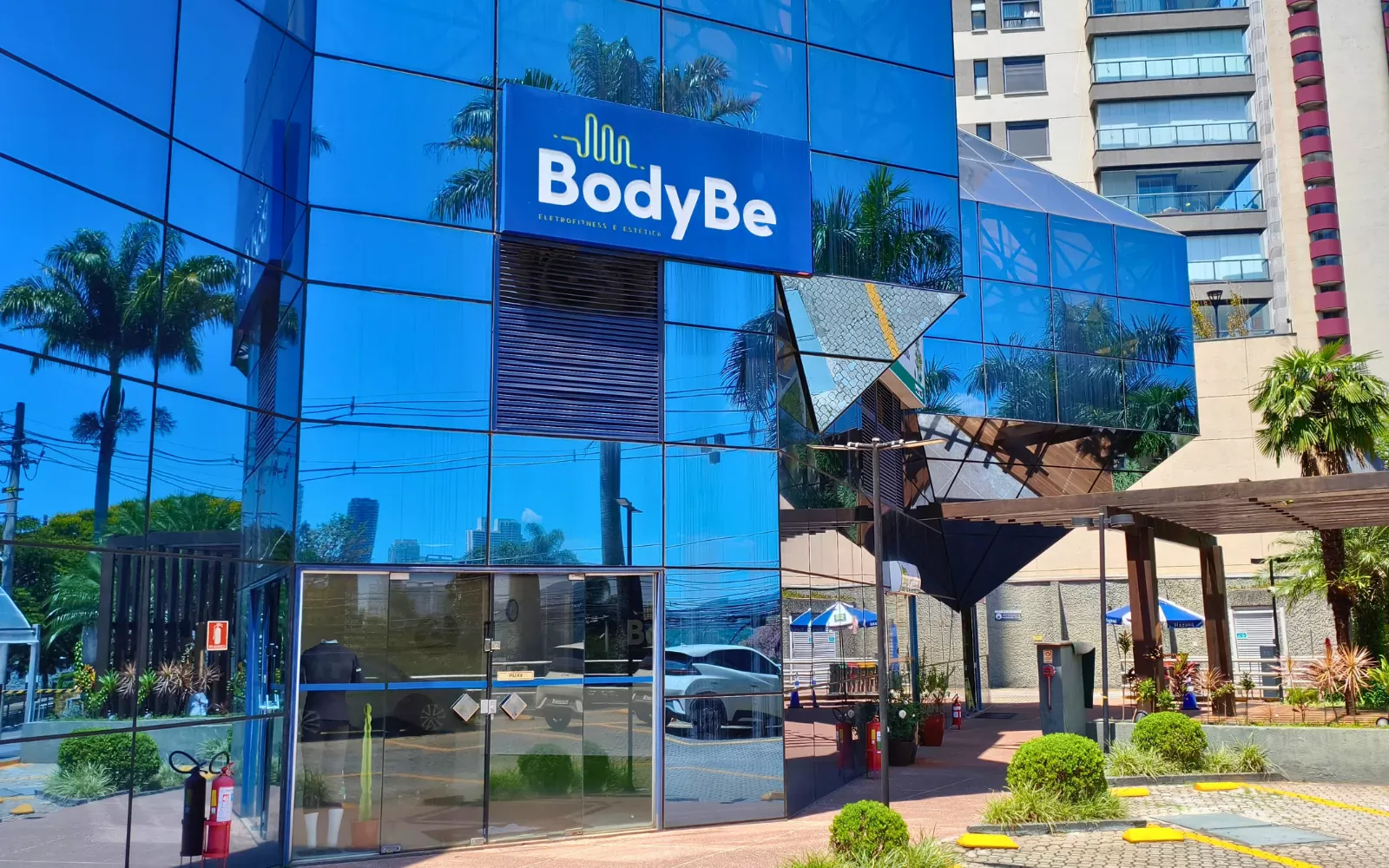 Fachada da BodyBe Alphaville